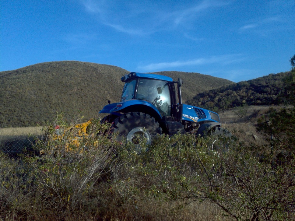 Blue Tractor