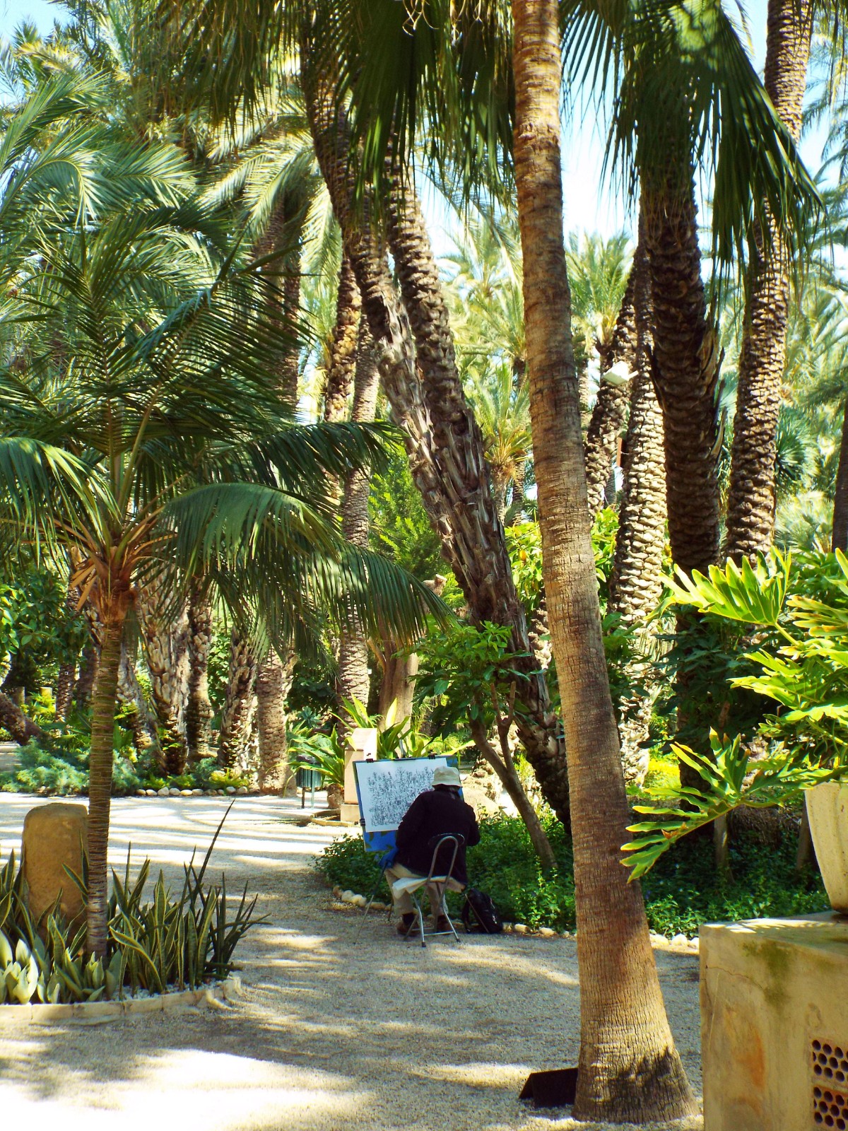 Artist in the park