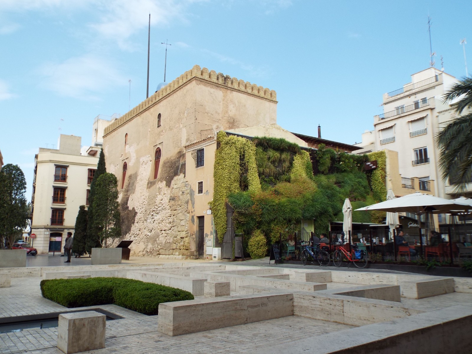 Vertical garden wall