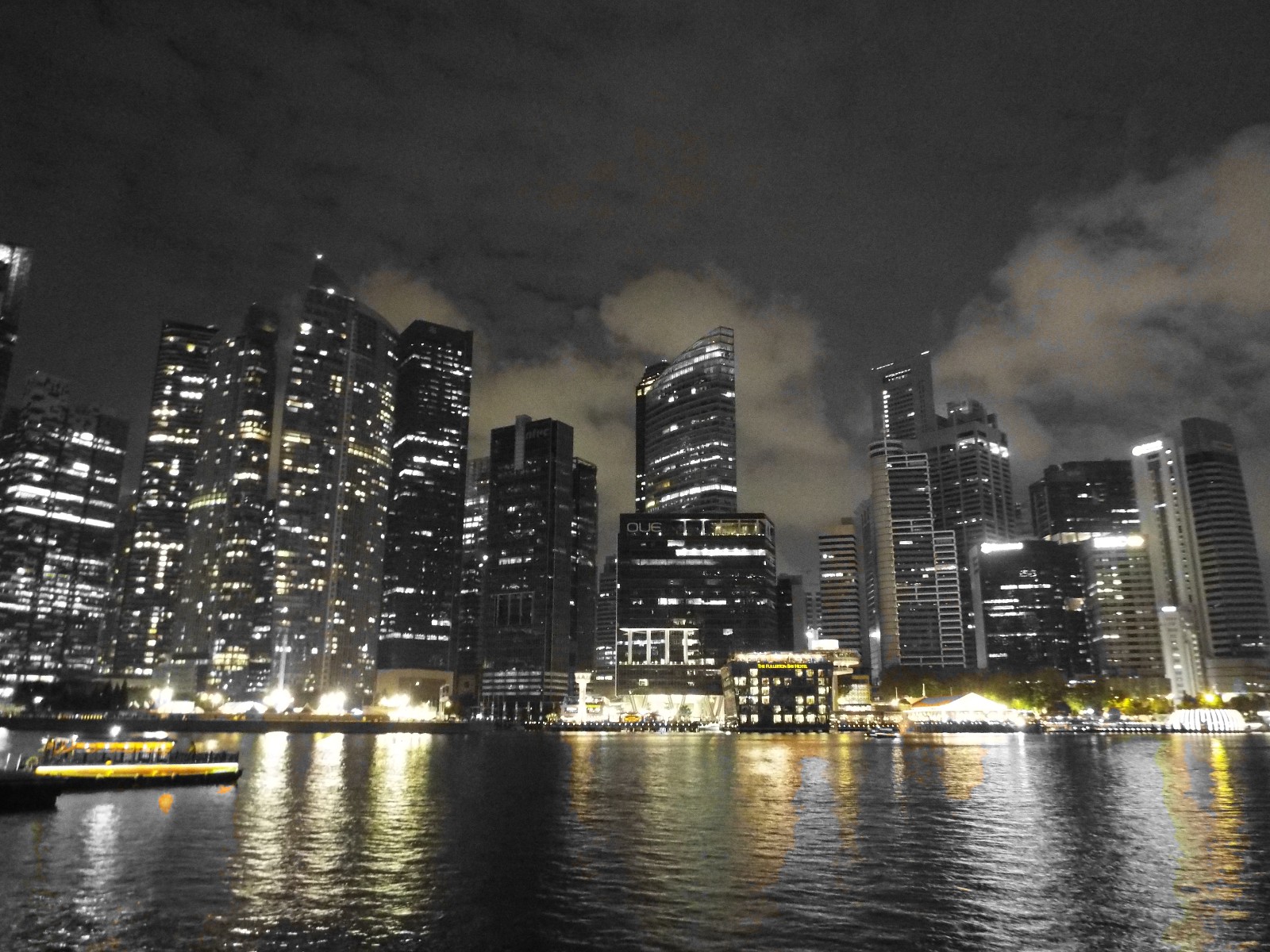 Singapore by night
