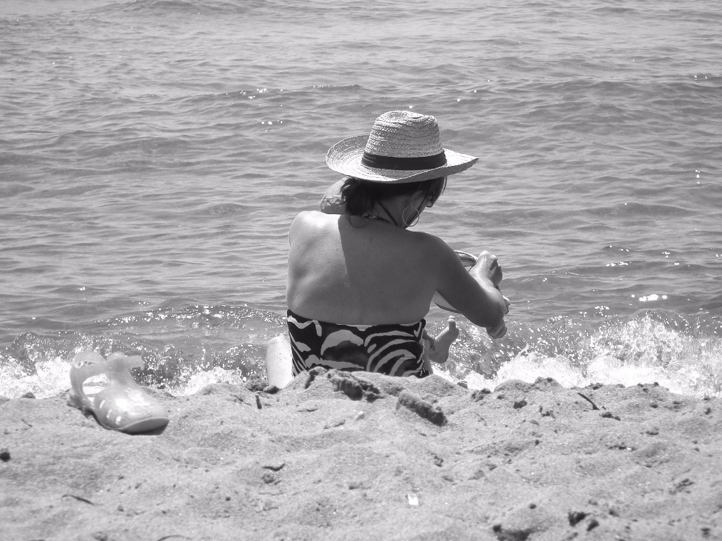 Splashing In The Waves